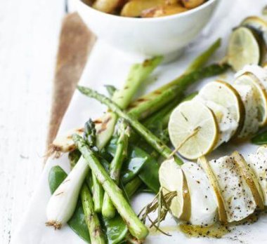 Brochettes de cabillaud au romarin... anti-diabète